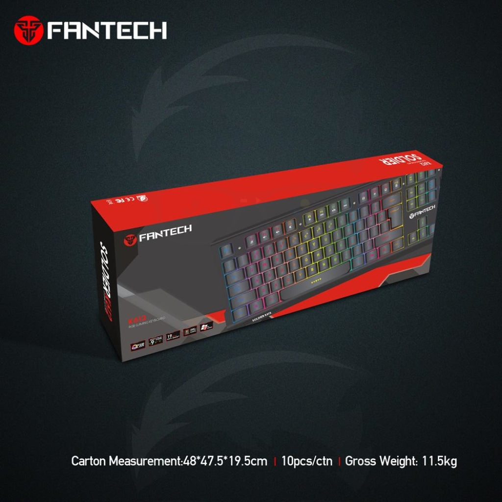 Fantech K612 Soldier Rgb Gaming Keyboard Fantech K612 Soldier Rgb Gaming Keyboard